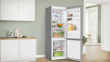 Réfrigérateur Combiné Bosch Série 4 440 L (KGN497ICT) - portes ouvertes