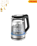 Bouilloire en verre à double paroi Black+Decker  1,7 L GK220-B5