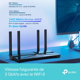 Routeur Tp-Link WiFi 6 AX3000 Gigabit Bi-bande
