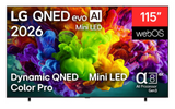 TV LG 115" QNED EVO AI MINI LED 4K 115QNED93B6 2026