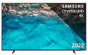 TV Samsung 50" Crystal UHD 4K 50BU8000 (2022)