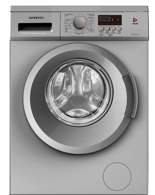 MACHINE A LAVE INFINITON 6KG, 1000 RPM, SILVER - SWITCH Maroc