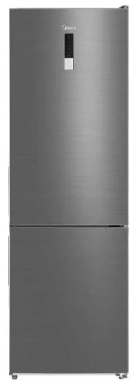 REFRIGERATEUR MIDEA COMBINÉ 328L AFFICHEUR SILVER MDRB424FGN46