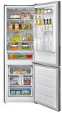 REFRIGERATEUR MIDEA COMBINÉ 328L AFFICHEUR SILVER MDRB424FGN46