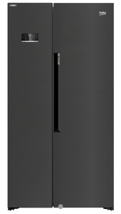 Réfrigérateur BEKO Side by Side Noir 558L GN164022XBR