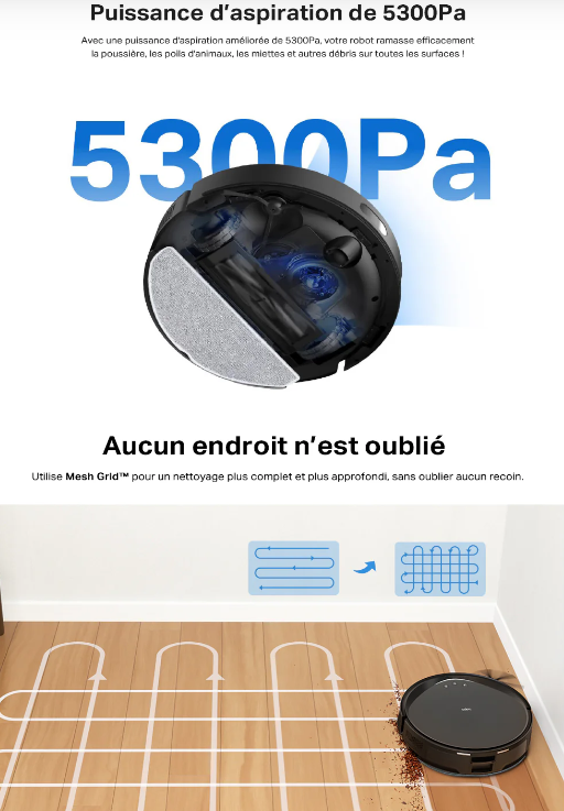 Kit De Pièces De Rechange Pour Aspirateur Robot Tapo RV30 Max Plus RV30