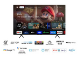 TV TCL 50" SMART TV QLED UHD GOOGLE TV 50C655