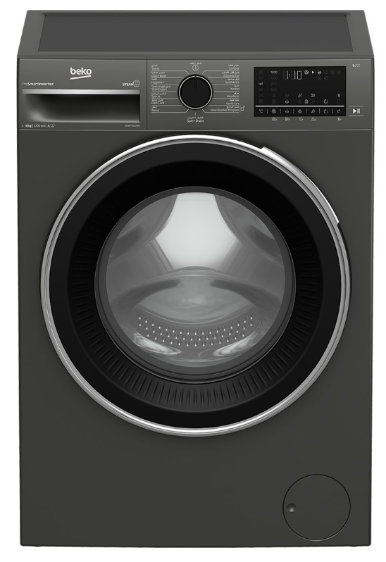MACHINE A LAVER BEKO 8KG 1200RPM GREY B3WFT58220MG