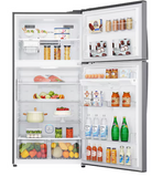 Réfrigérateur LG 631L 2 PORTES AVEC AFFICHEUR SILVER GR-H802HLHU