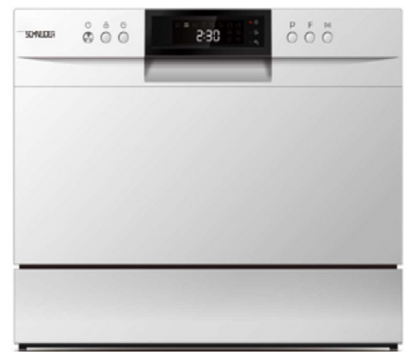 LAVE VAISSELLE SCHNEIDER 6CV 7P A+ TAPLE TOP SILVER WQP6-3609