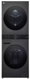 MACHINE A LAVER LG WASHTOWER 12KG/10KG 1400 TRS DARK SILVER