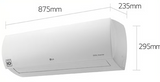 Climatiseur LG 9000 BTU Dual Smart Inverter WIFI UP11MAH0-I
