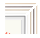Cadre The Frame 55" Blanc Morderne VG-SCFA55WTBXC