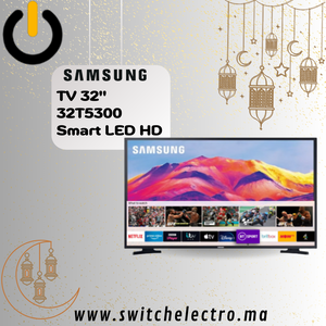 TV SAMSUNG 32" 32T5300 Smart LED HD T5300