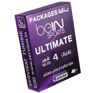 Pack Récepteur Bein Sports + 4 Mois Ultimate