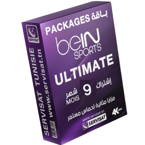 Pack Récepteur Bein Sports + 9 Mois Ultimate - SWITCH Maroc