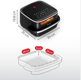 Moulinex Easy Fry Surface XL, 4L, Air fryer, Noir