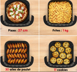 Moulinex Easy Fry Surface XL, 4L, Air fryer, Noir
