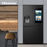 Réfrigérateur Américain Hisense 759 L Noir (RQ759N4IBU1)
