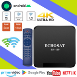 BOX ANDROID 11 ECHOSAT ES-410 SMART TV 2/16GB 4K