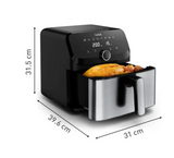 Air Fryer Tefal Easy FRY Mega SS 7.5L EY855D10 - vue 3