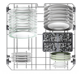 Lave-Vaisselle Candy 13C Encastrable CI3E53L0W - vue 6