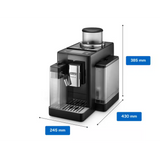 MACHINE À CAFE DELONGHI RIVELIA FULL AUTOMATIQUE AVEC BROYEUR D-EXAM440.55.B