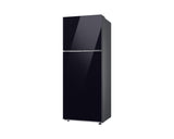 Réfrigérateur Samsung BESPOKE Double Porte 411 L Noir (RT42CB662022MA) - vue de profil