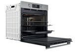 Pack Whirlpool (Four Électrique + Plaque 4 Feux Grille + Hotte 60cm Inox) - vue 5