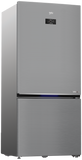 Réfrigérateur Beko Combiné 646L No Frost Inox RCNE730E40SXB - vue 2