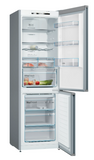 Réfrigérateur Bosch Combiné 357L Inox KGN36VLEA - vue 2
