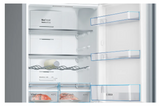 Réfrigérateur Bosch Combiné 357L Inox KGN36VLEA - vue 4