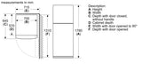 Réfrigérateur Bosch No Frost 365L KDN43VL2M8 - vue 6
