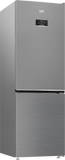 Réfrigérateur Combiné Beko No Frost 341L Silver B3RCNA400HSX - vue 2