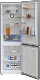 Réfrigérateur Combiné Beko No Frost 341L Silver B3RCNA400HSX - vue 3