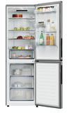 Réfrigérateur Combiné Candy 355L Inox CNCQ2T618EXMA - vue 2