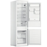 Réfrigérateur Combiné Encastrable WHIRLPOOL 250L (WHC18 T111) - intérieur vide