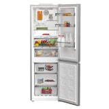 Réfrigérateur Combiné WHIRLPOOL 316L Inox (WBMF606374XNA) - portes ouvertes