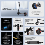 Trottinette Électrique Xiaomi Electric Scooter 4 Lite 2nd Gen - vue 4