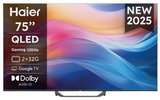 TV Haier 75" QLED 4K Smart TV H75S80FUX