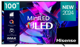 TV Hisense 100" Mini-LED Smart TV ULED 4K Vidaa 100U7K